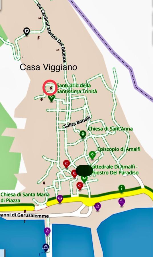 Casa Viggiano In The Heart Of Amalfi Lejlighed Eksteriør billede